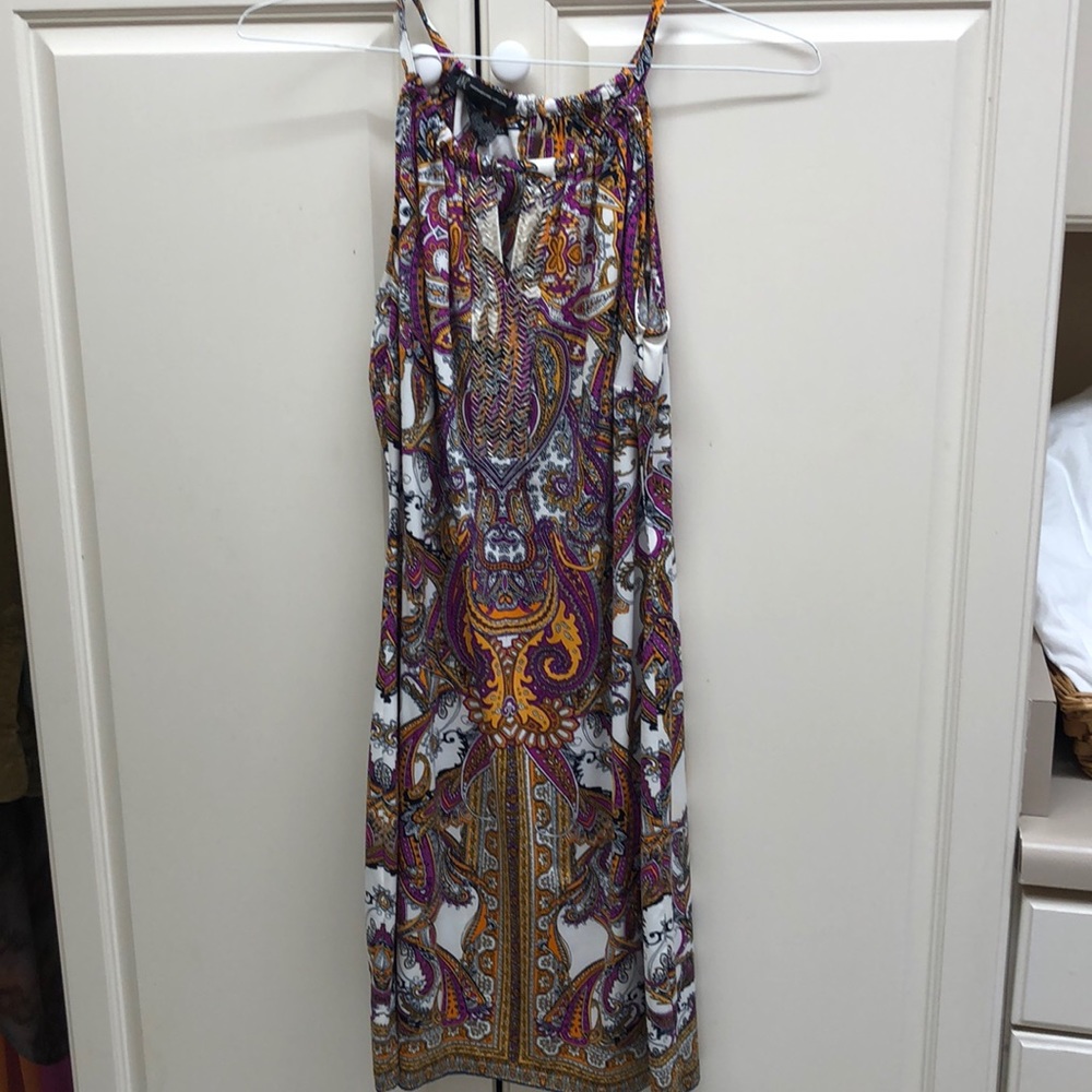 Printed sheath dress